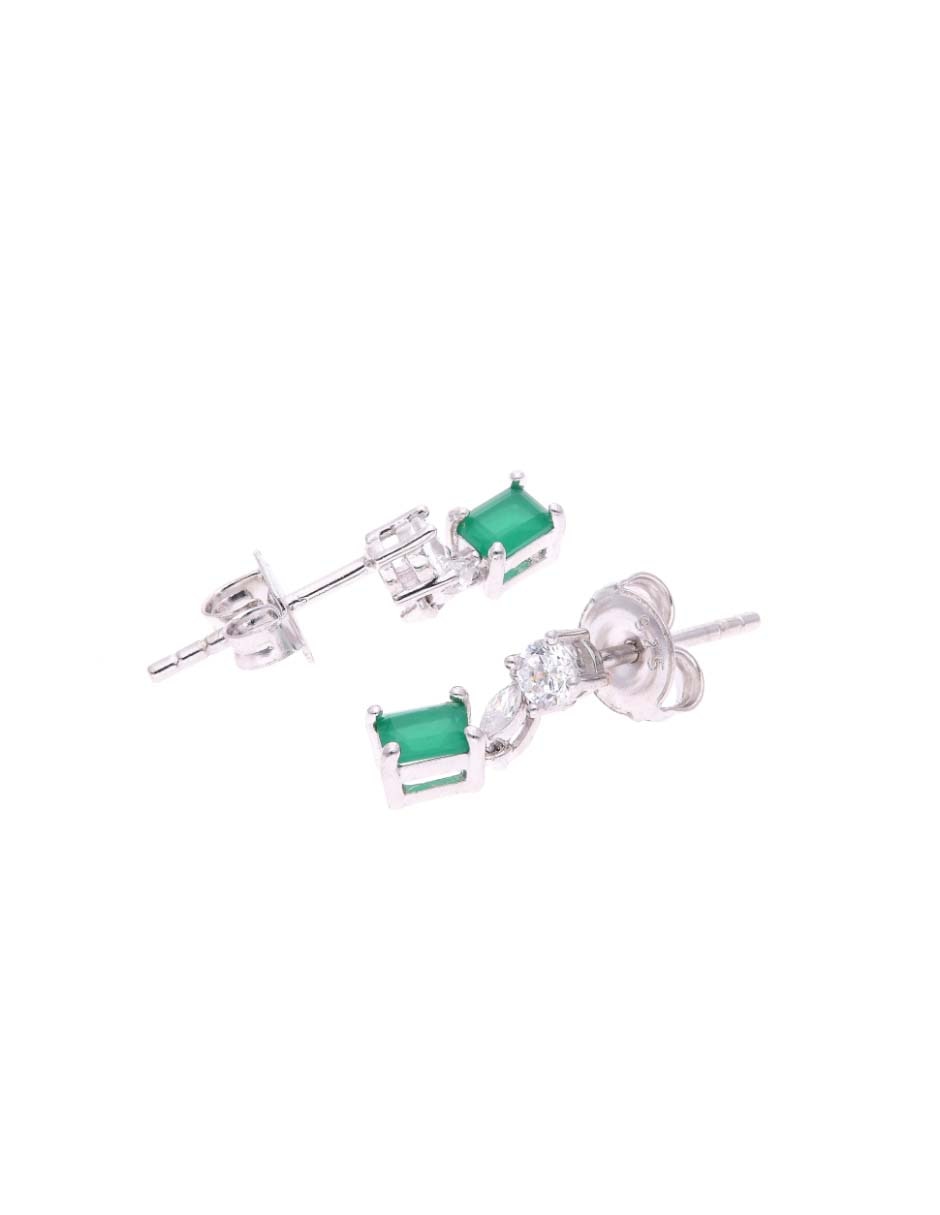 Aretes de plata p925 acabado brillante 5