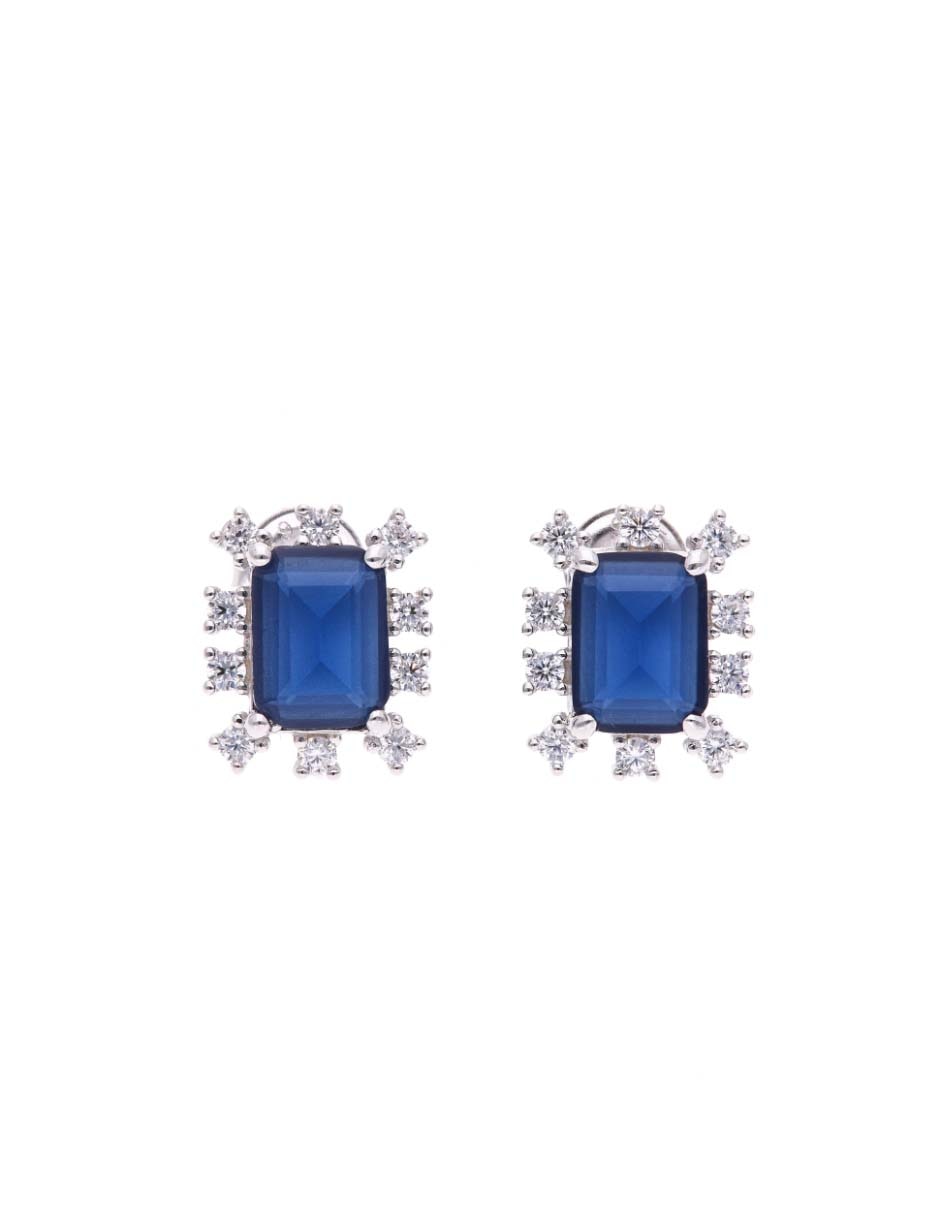 Imagen de producto Set de aretes Vanguardia Joyera de plata p 925 con acabado brillante