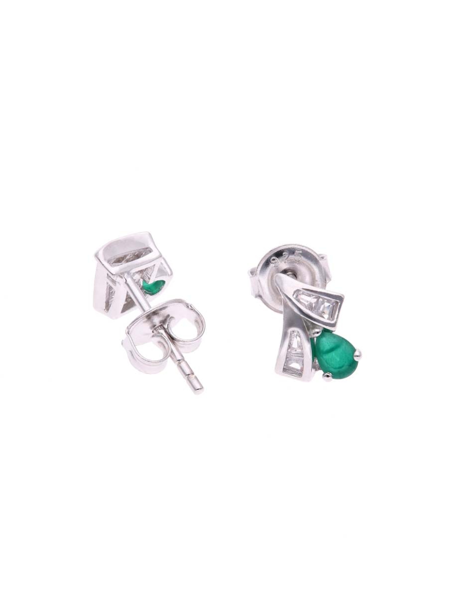 Set de aretes Universal de Plata P 925 con acabado brillante 2