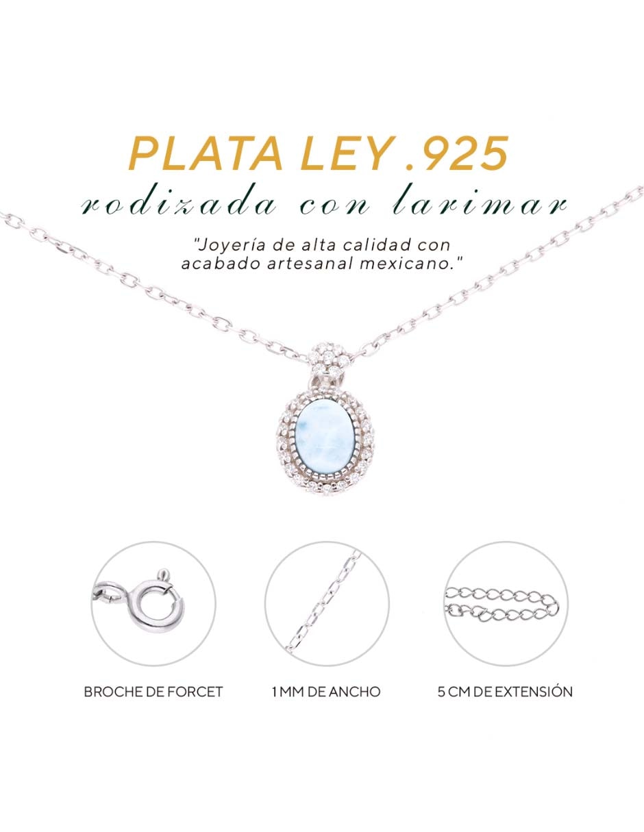 Collar con dije de p925 3