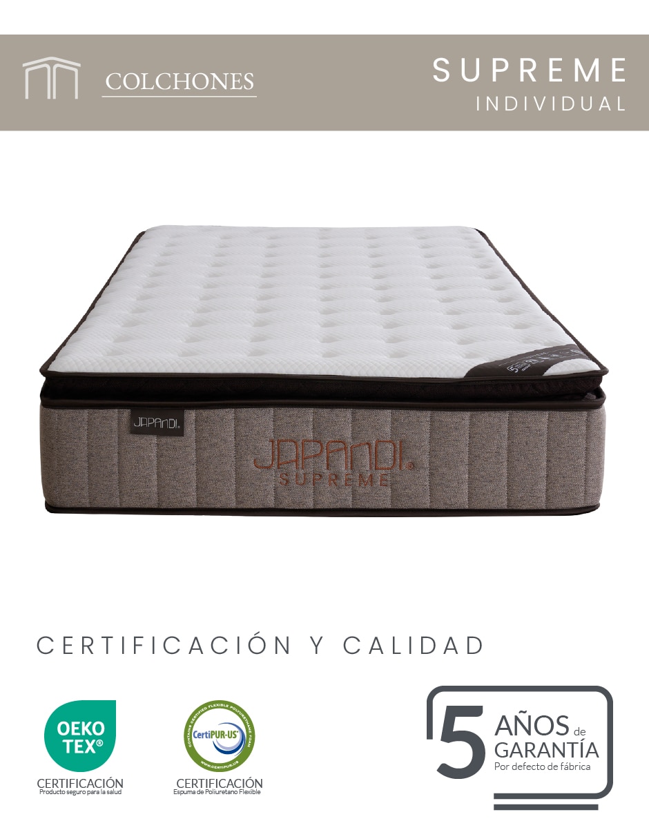 Colchón en caja supreme 2