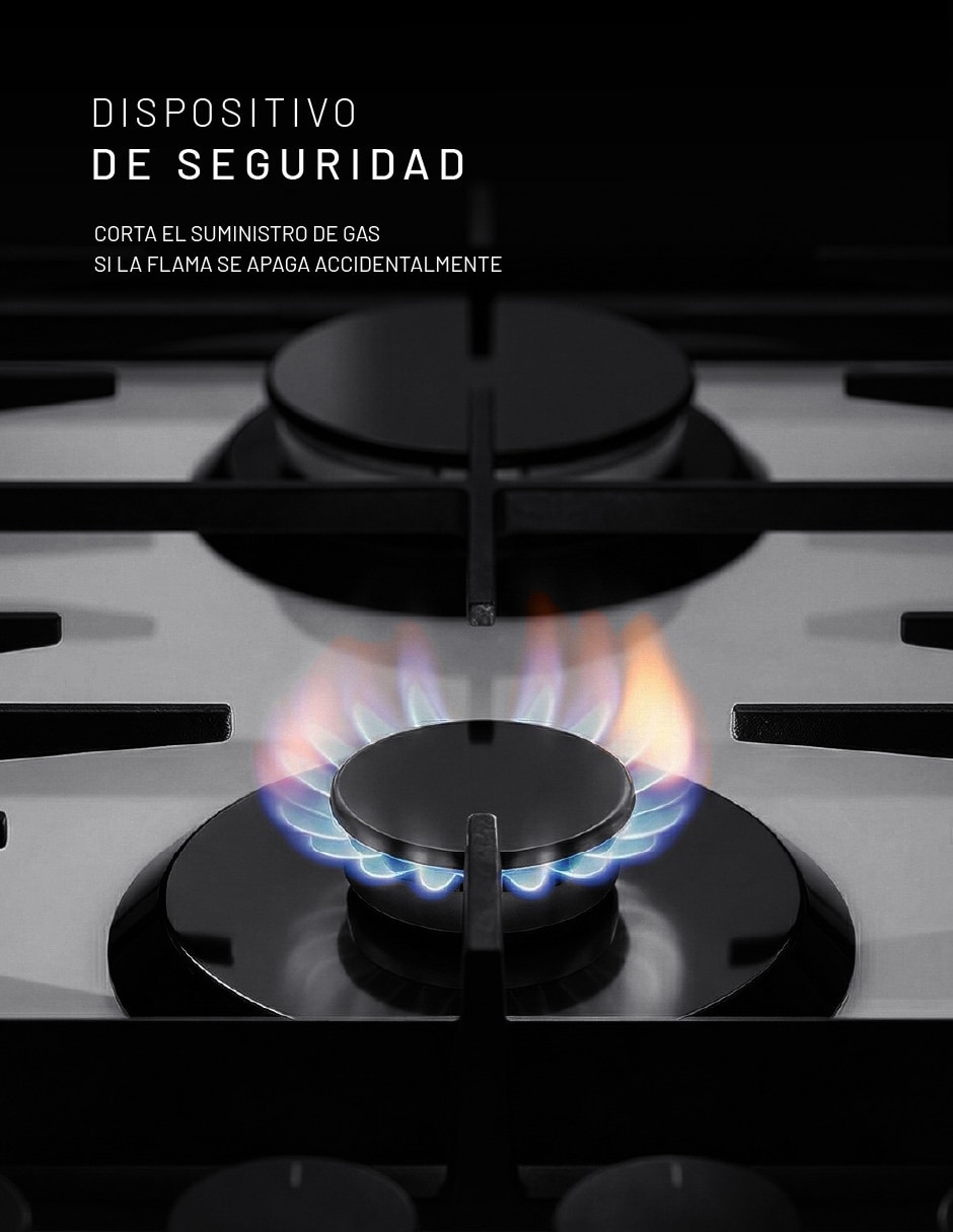 Parrilla a Gas LP empotrable