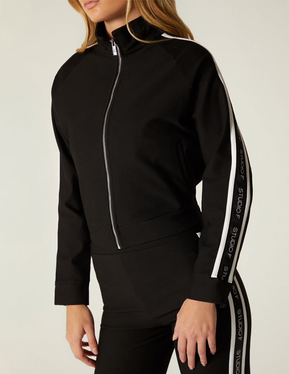 Sudadera con con bolsillos studio f black sporty para mujer