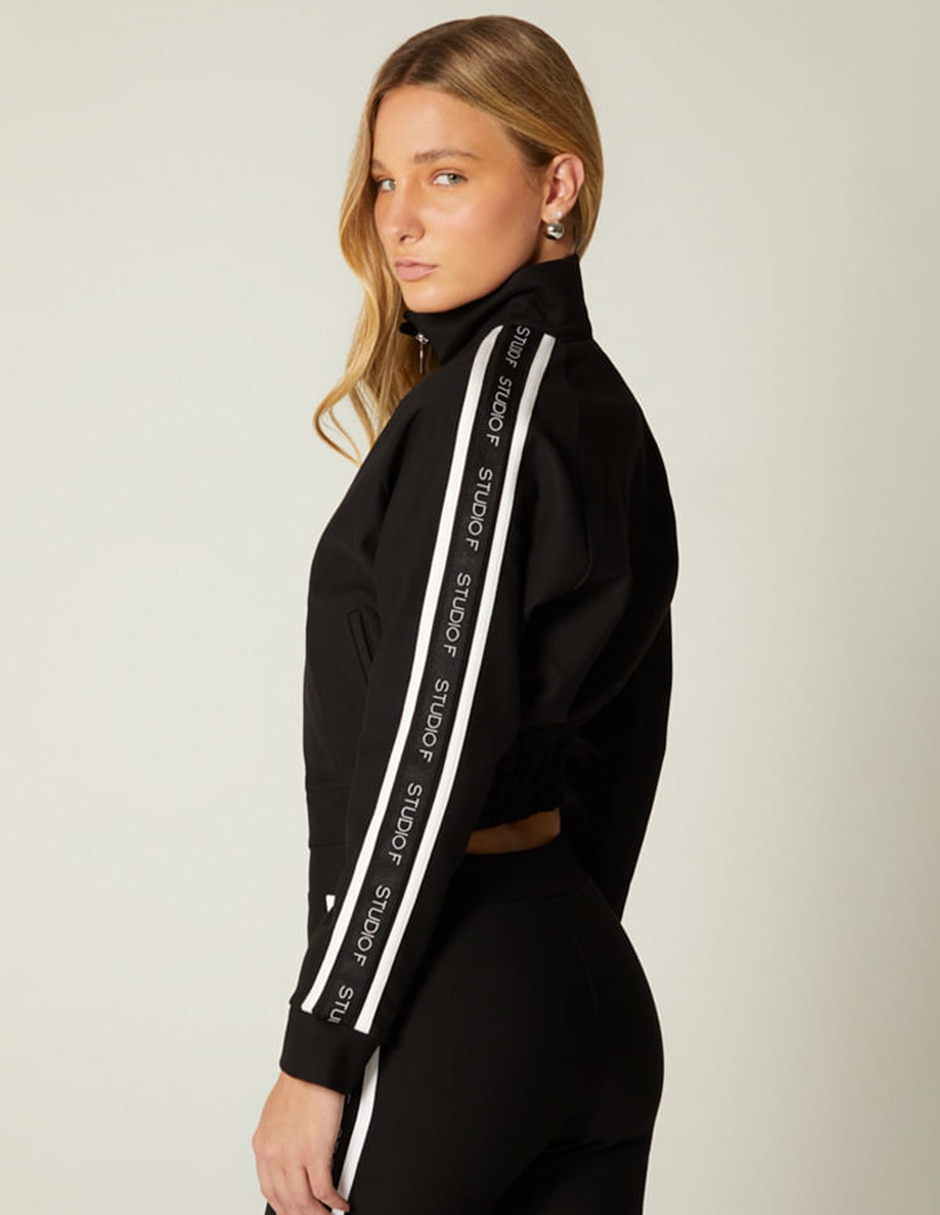 Sudadera con con bolsillos studio f black sporty para mujer