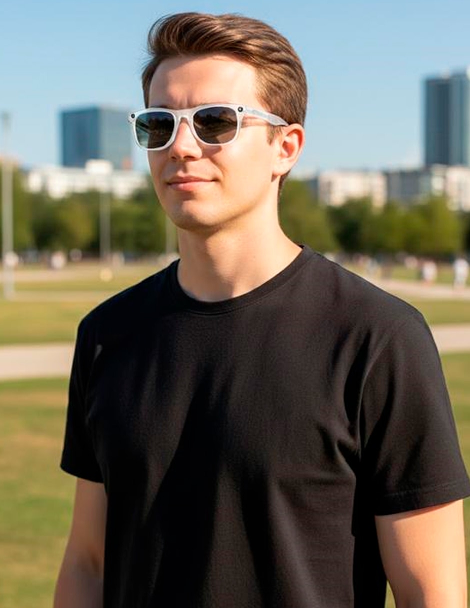 Lentes de sol voxlensclear unisex 3