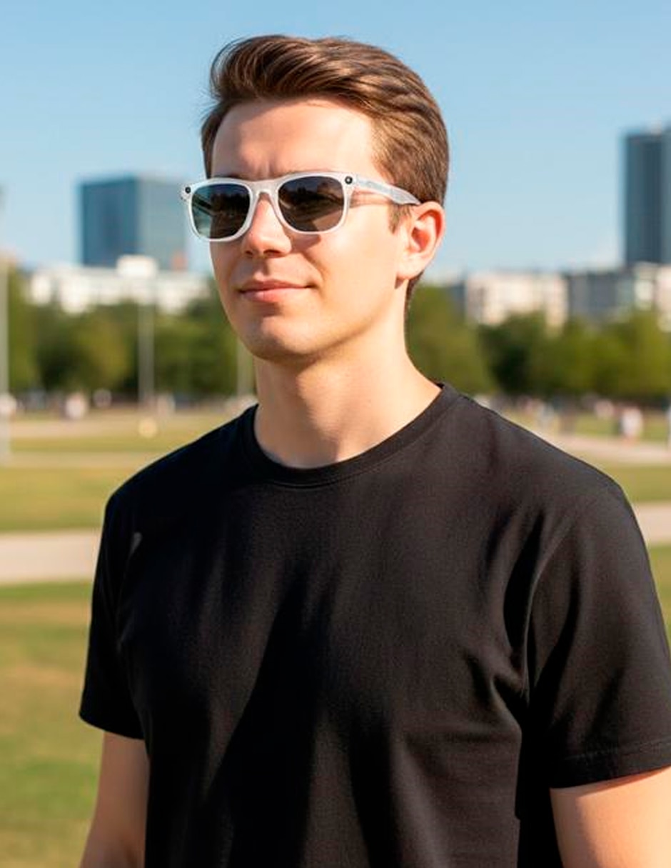 Lentes de sol voxphotoclear unisex 4