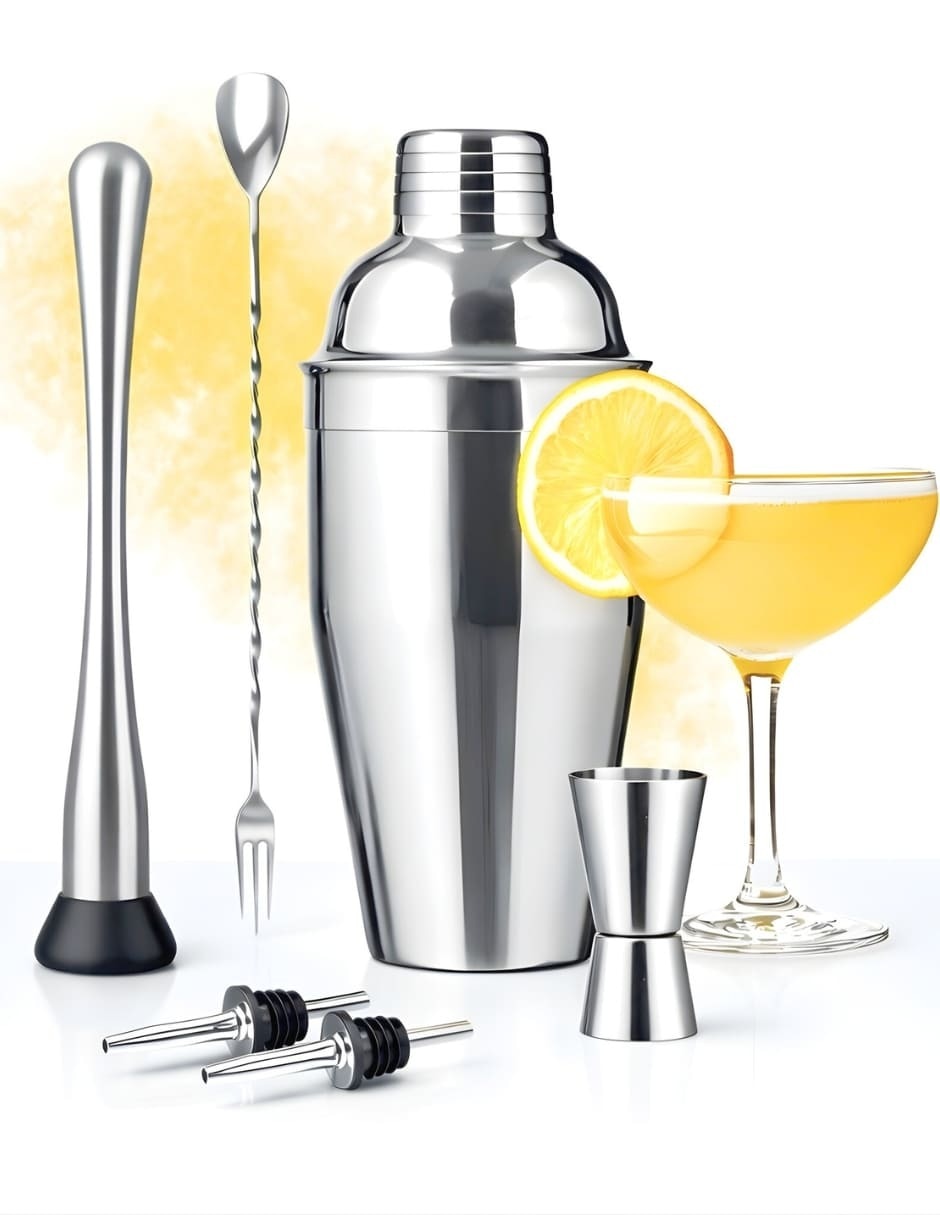 Set cocteles de acero inoxidable 2