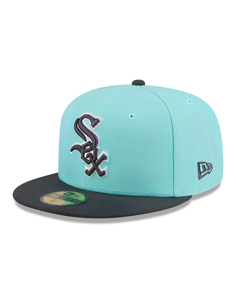 Gorra visera plana cerrada para béisbol New Era Chicago white sox para adulto
