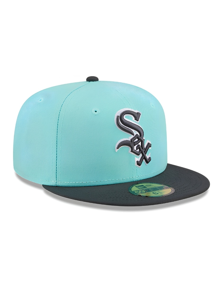 Gorra visera plana cerrada para béisbol New Era Chicago white sox para adulto