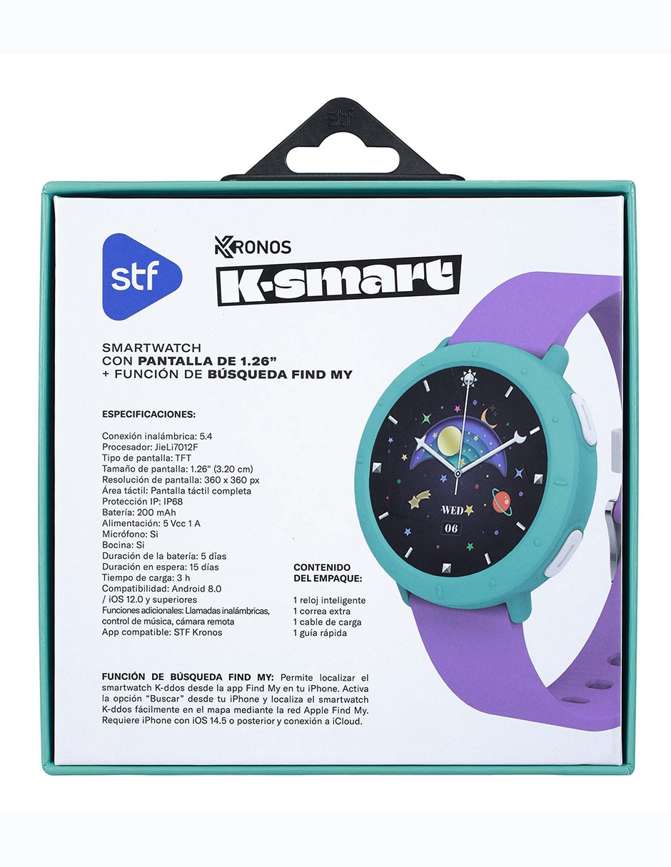 Smartwatch Kiddos para niño 8