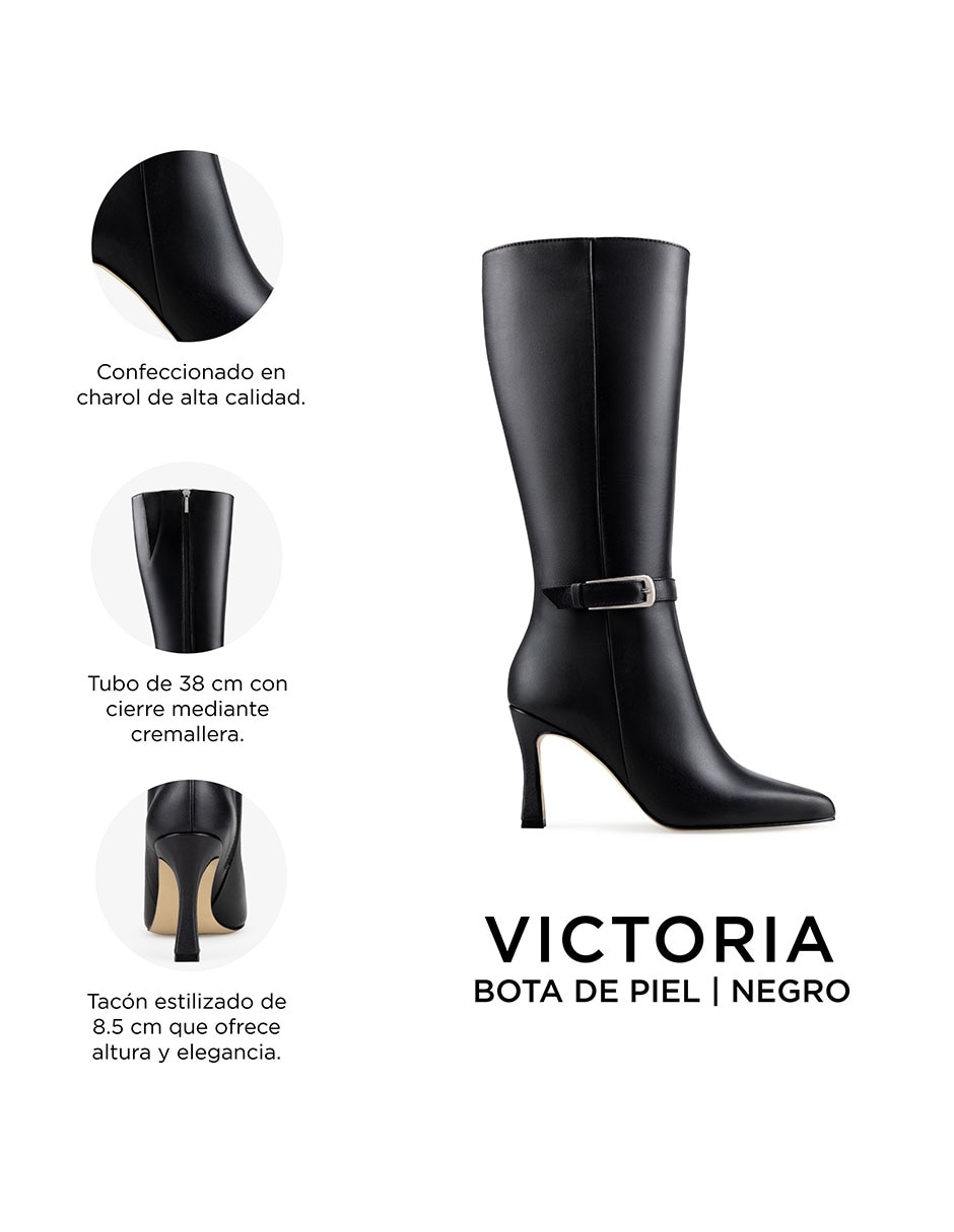 Bota abajo de la rodilla para mujer 8