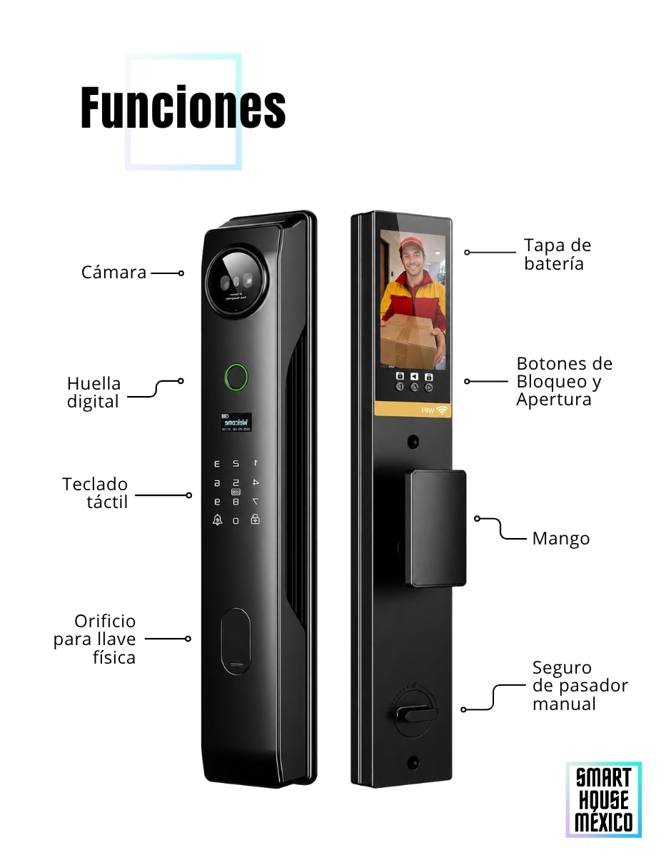 Cerradura smart 6