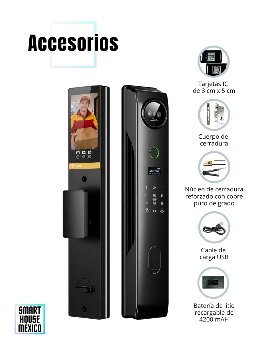 Cerradura smart 8