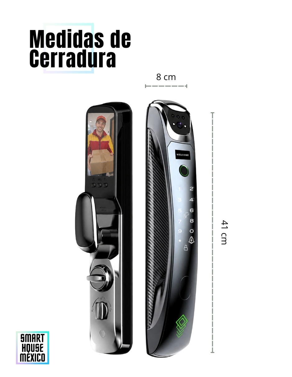 Cerradura smart Obsidian 11