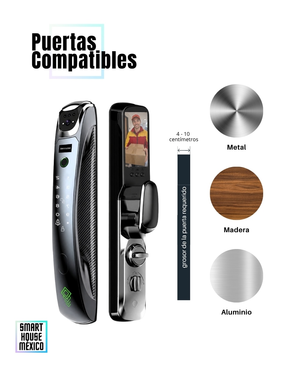 Cerradura smart Obsidian 2