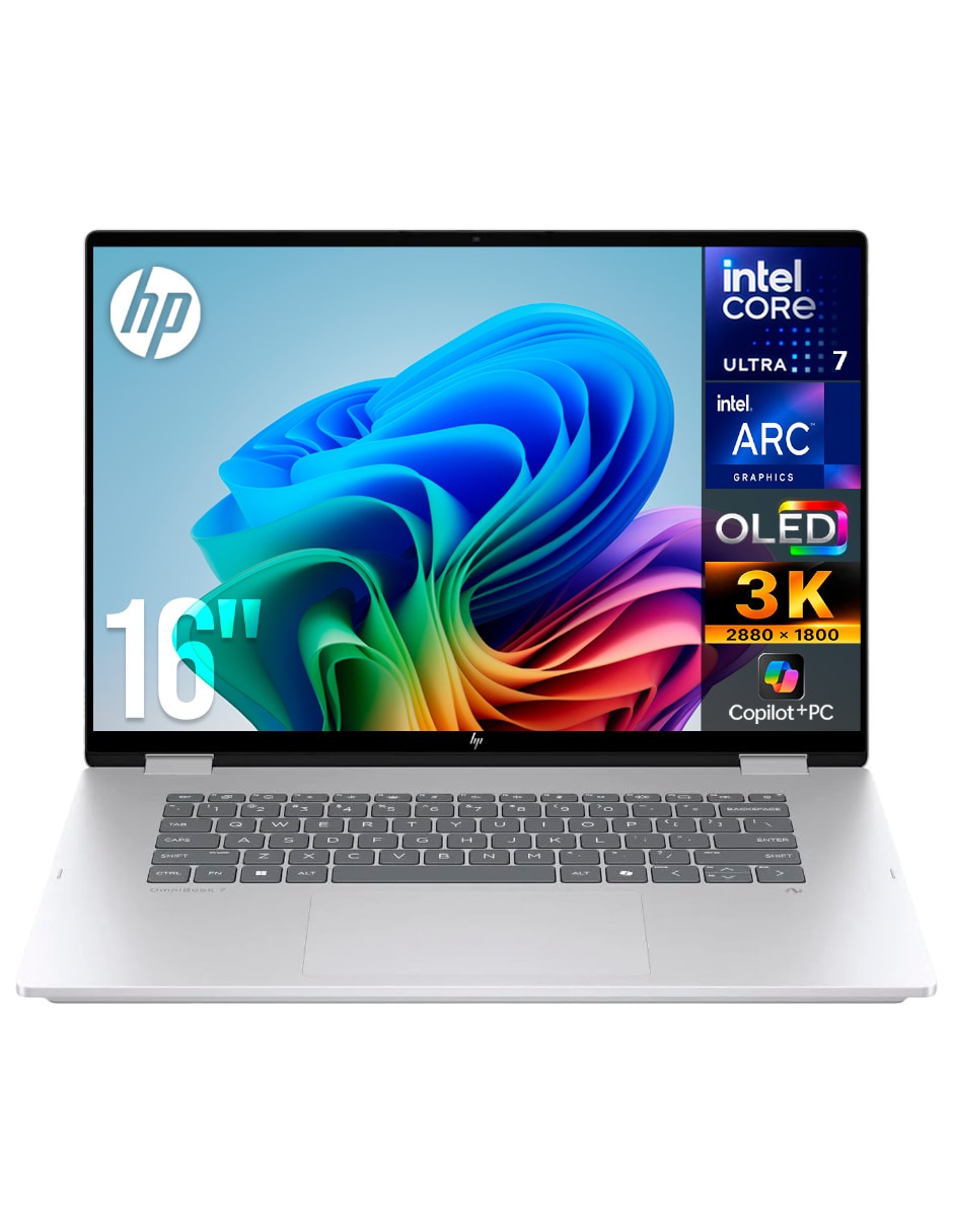 Laptop 2 en 1 B88B1UA#ABA 16 pulgadas 3K Intel Core Ultra 7 Integradas 32 GB RAM 1 TB SSD