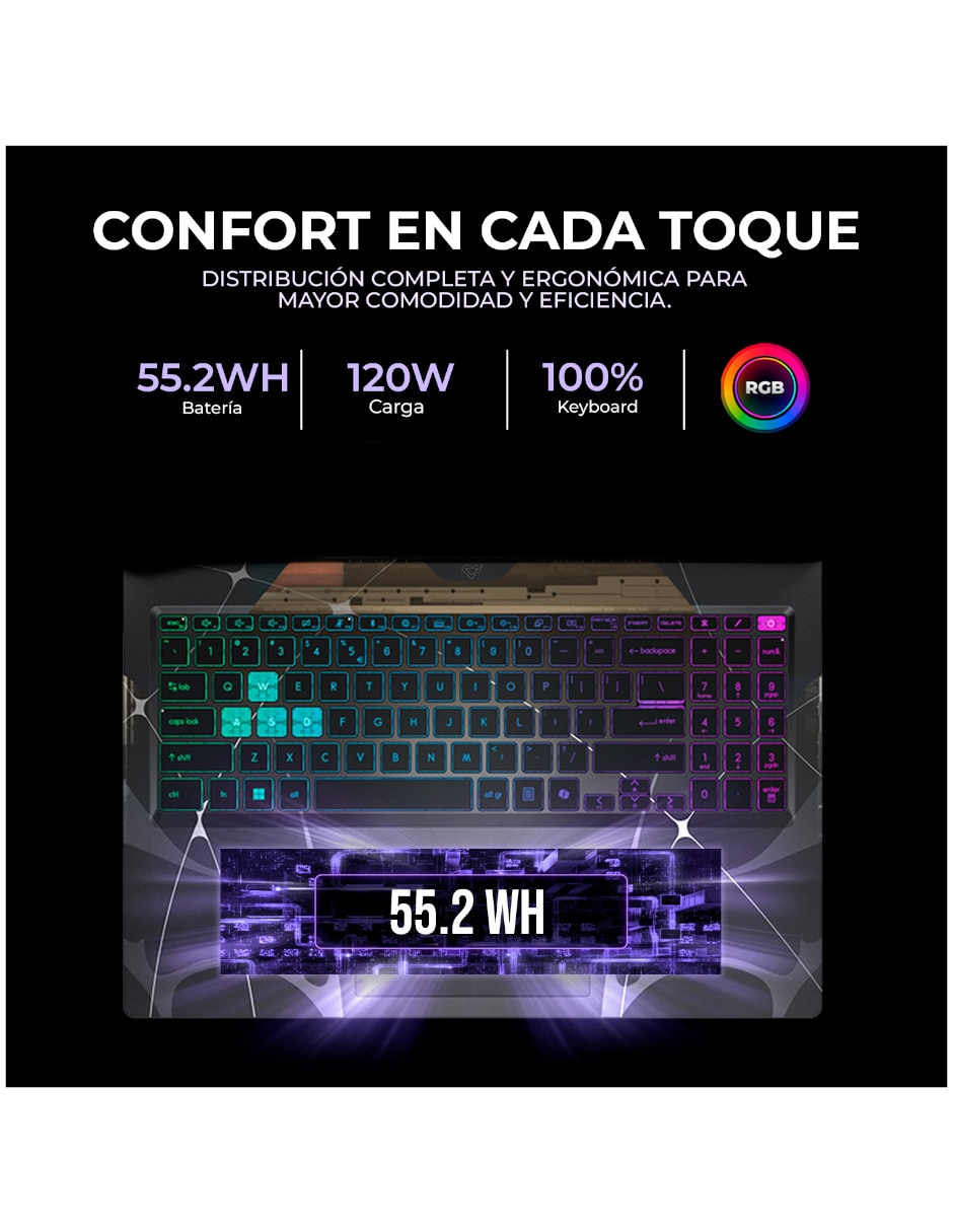 Laptop gamer MSI B2HWFKG-006US 15.6 pulgadas Full HD AMD Ryzen 9 NVIDIA GeForce RTX 5060 16 GB RAM 1 TB SSD