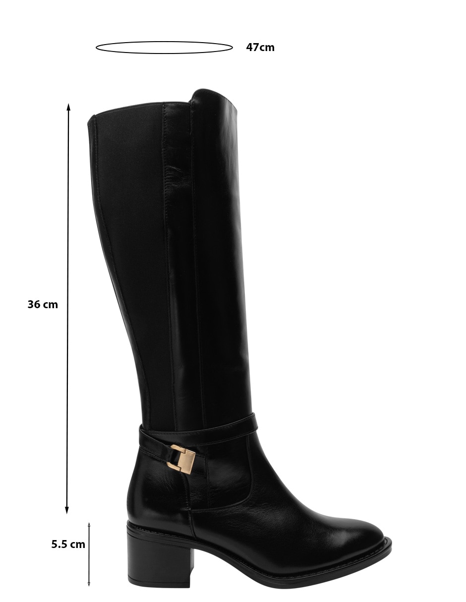 Bota abajo de la rodilla para mujer 8