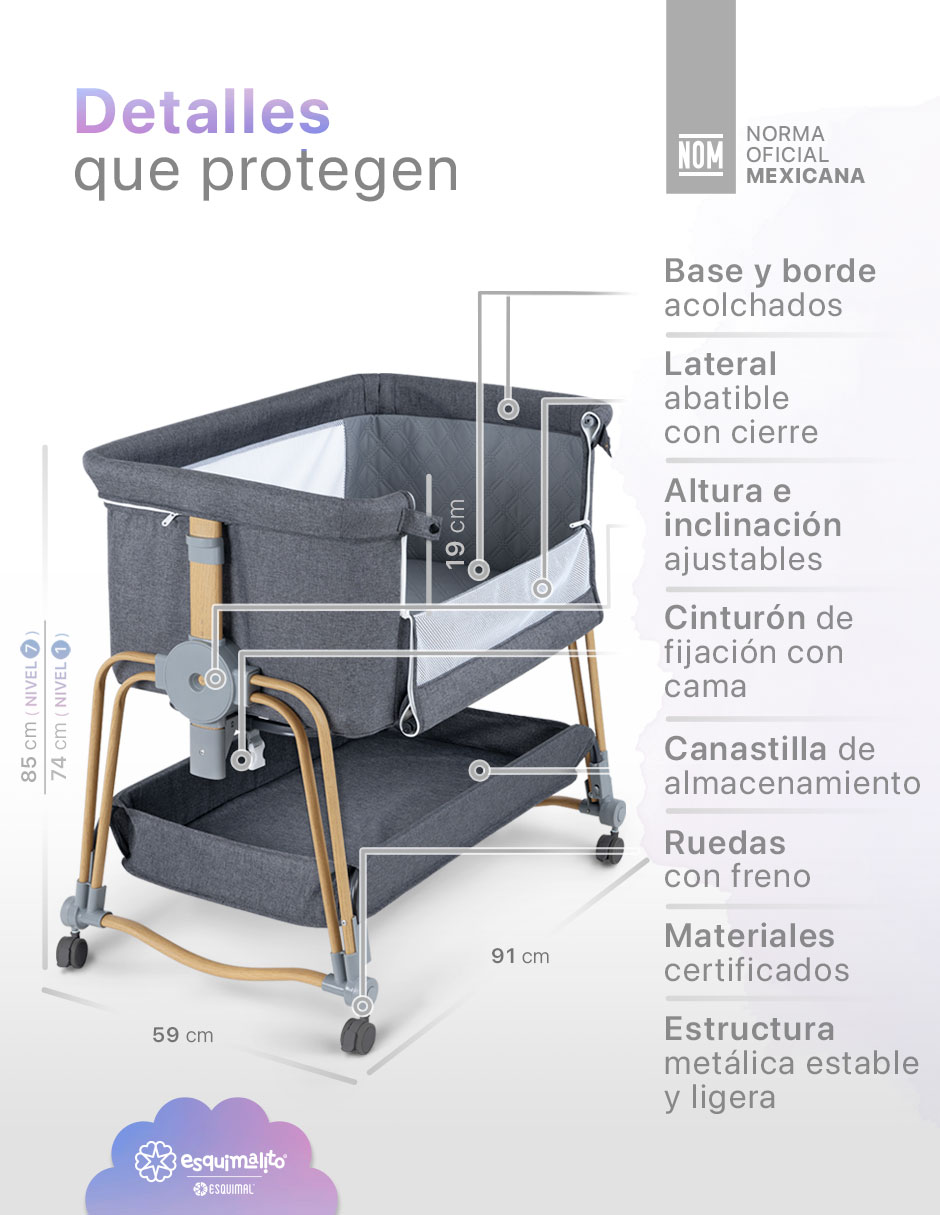 Cuna colecho cozyfit cozyfit 6