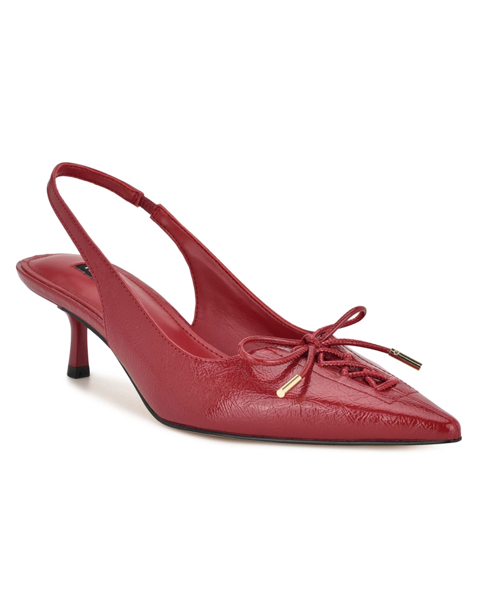 Zapatilla charol piel 7