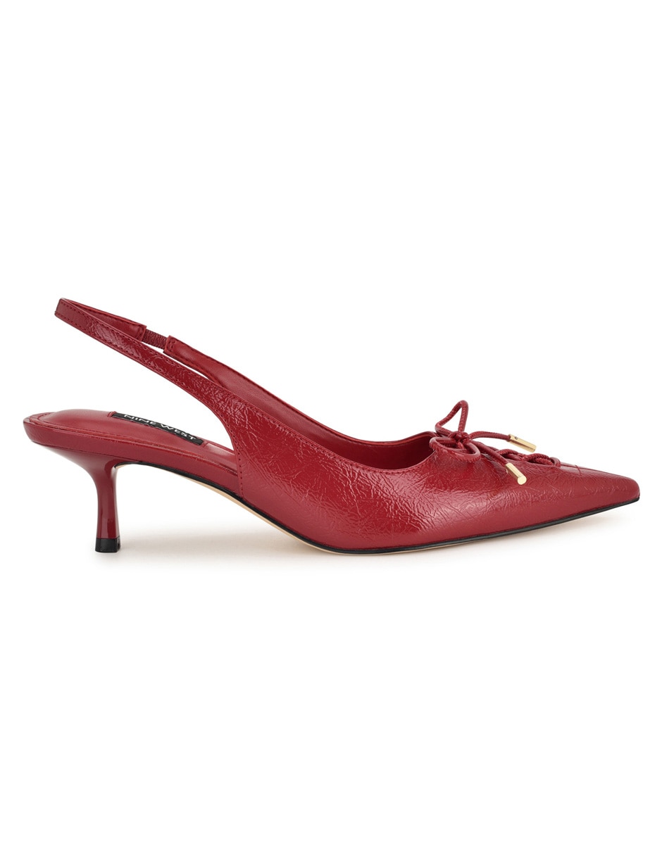 Zapatilla charol piel 2