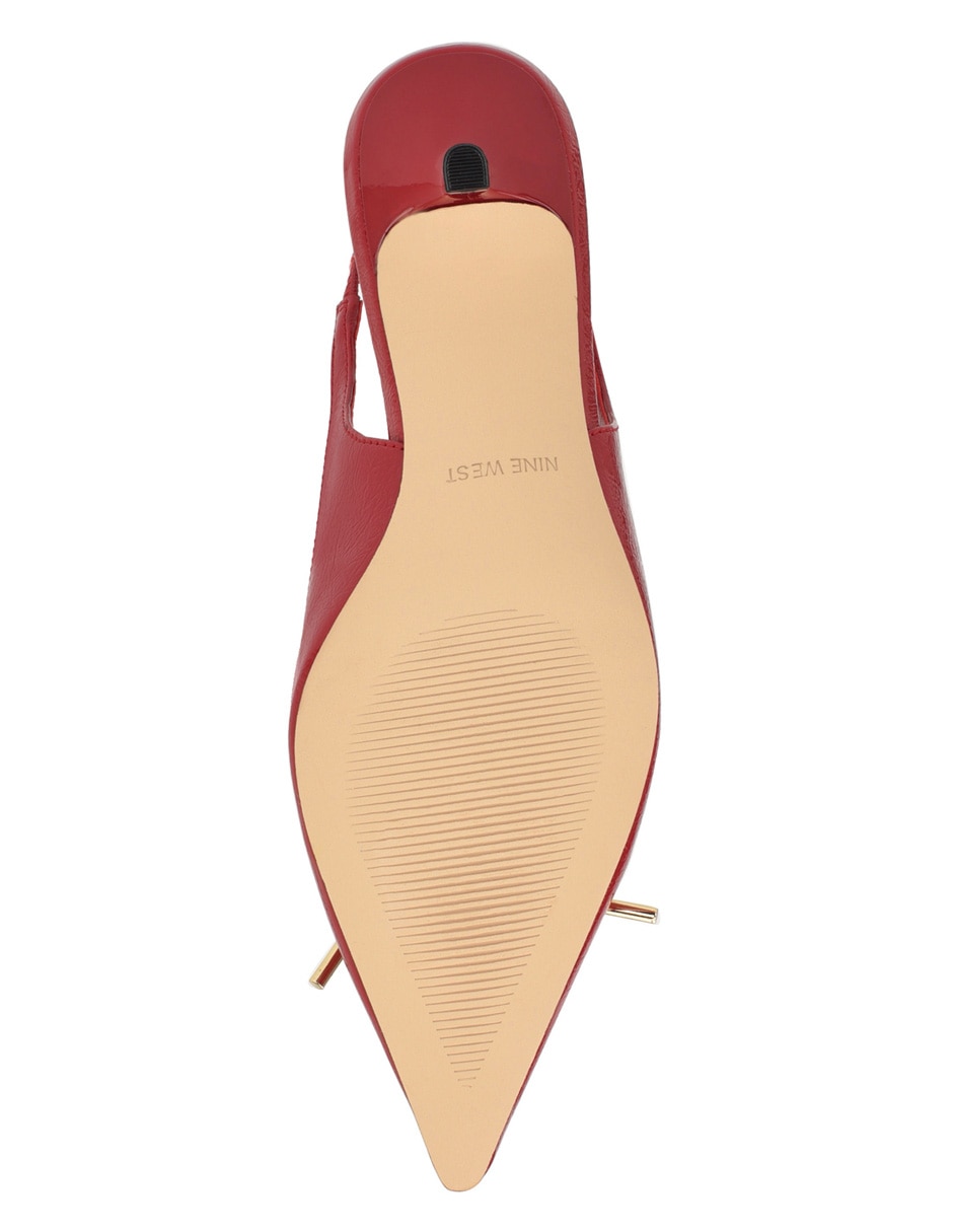 Zapatilla charol piel 3