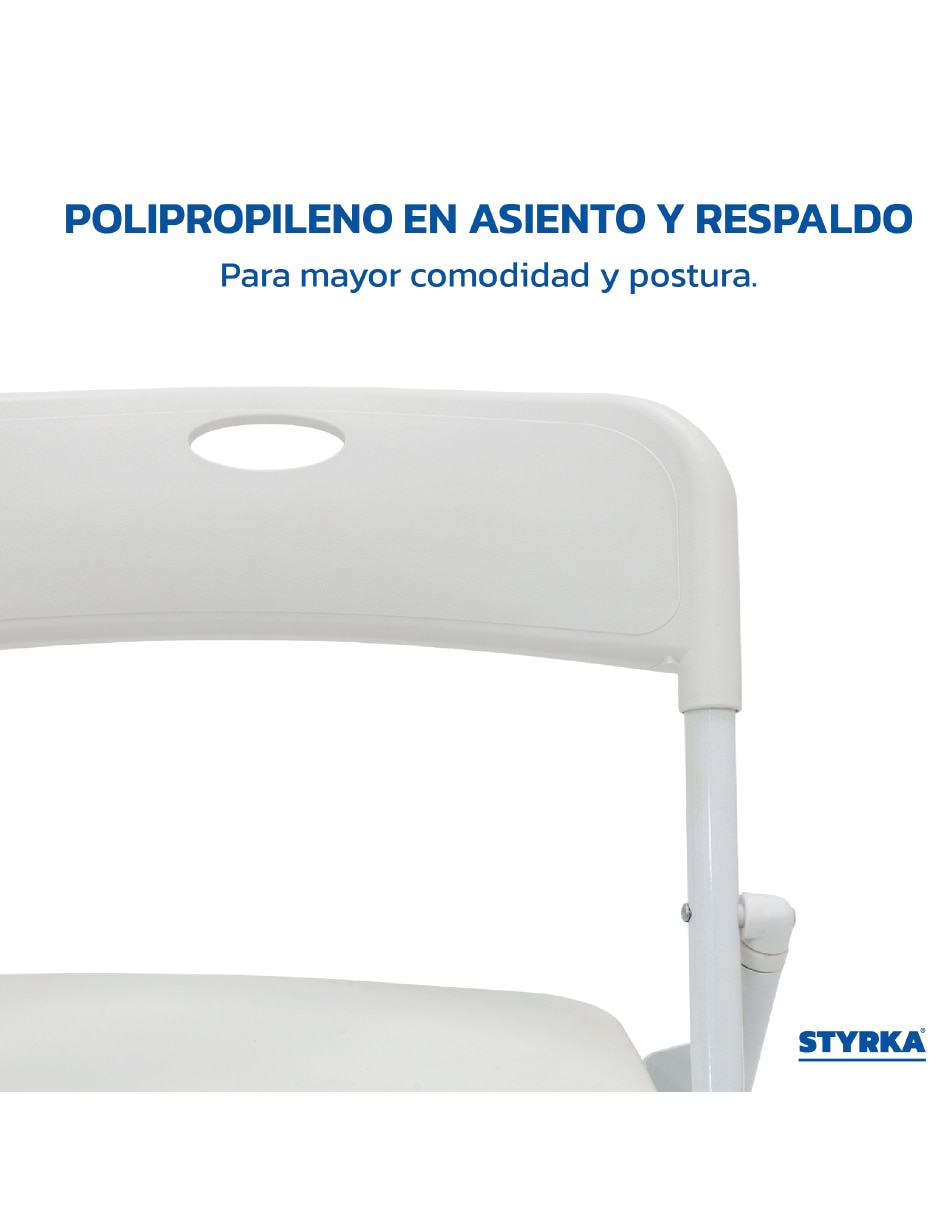 Set sillas plegables 3