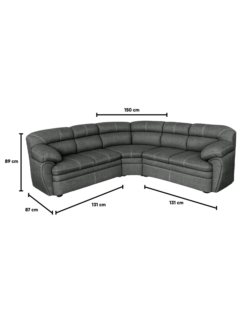 Sala modular Kessa de lino