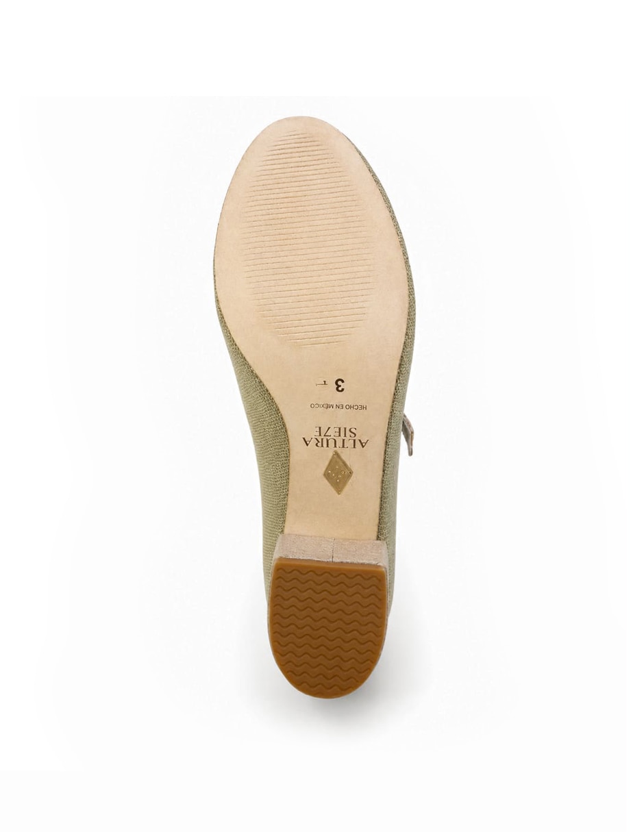 Zapato de tacón de piel para mujer 4