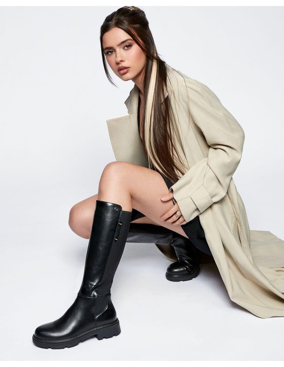Bota abajo de la rodilla para mujer 4