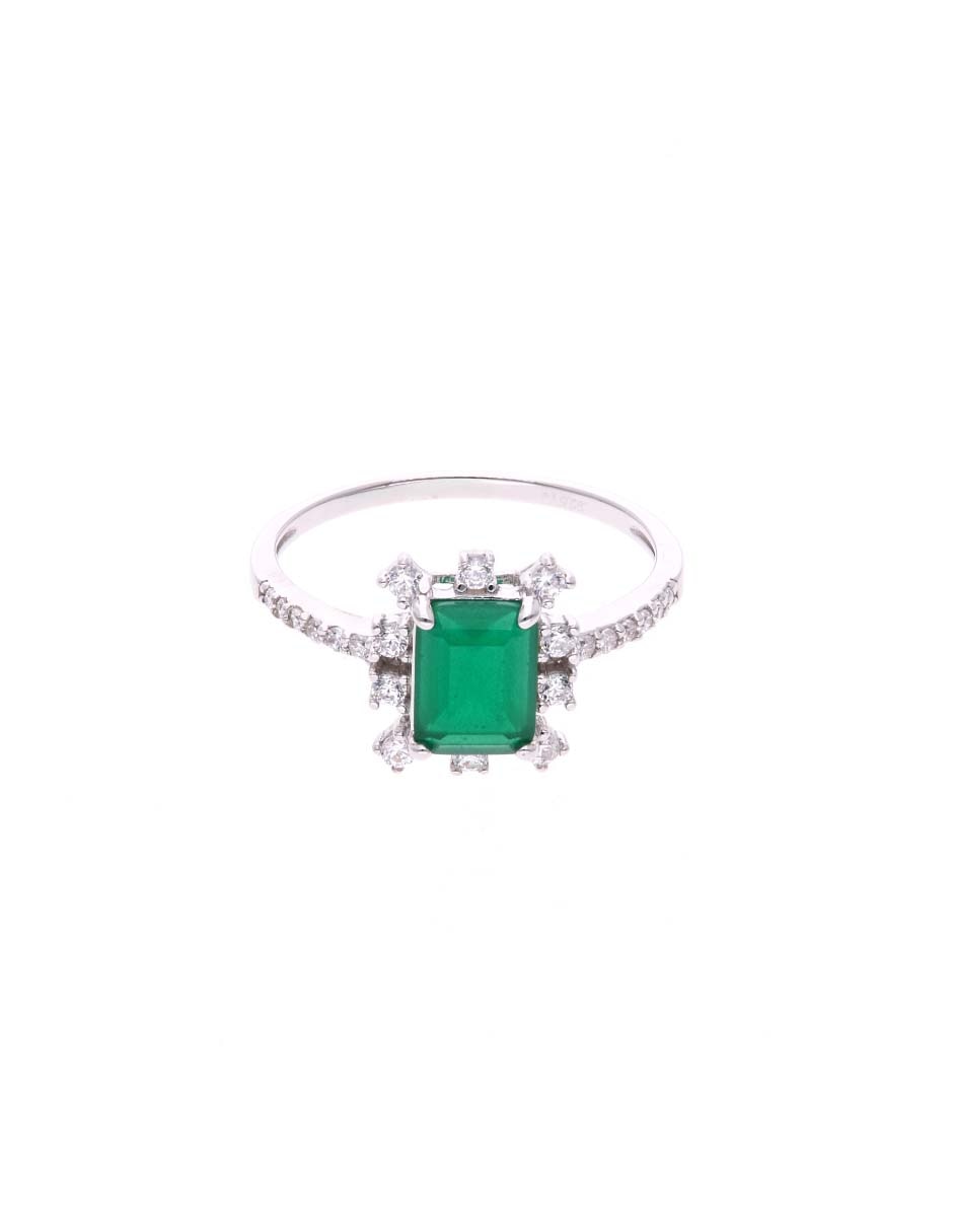 Anillo de Plata Zirconia