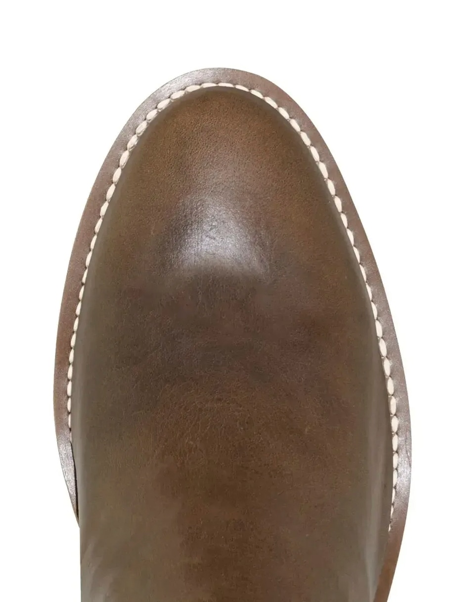 Bota establo de piel para hombre