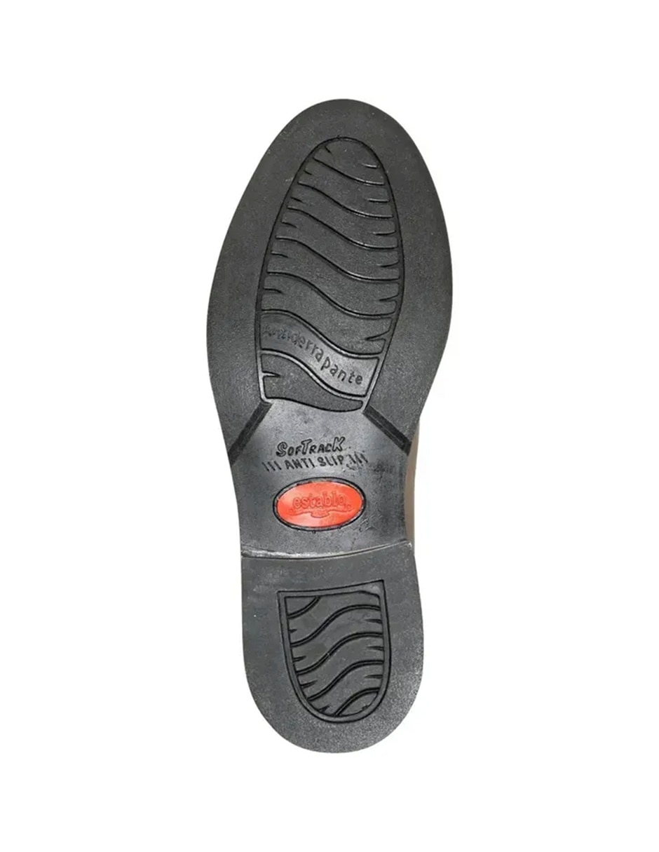 Bota establo de piel para hombre