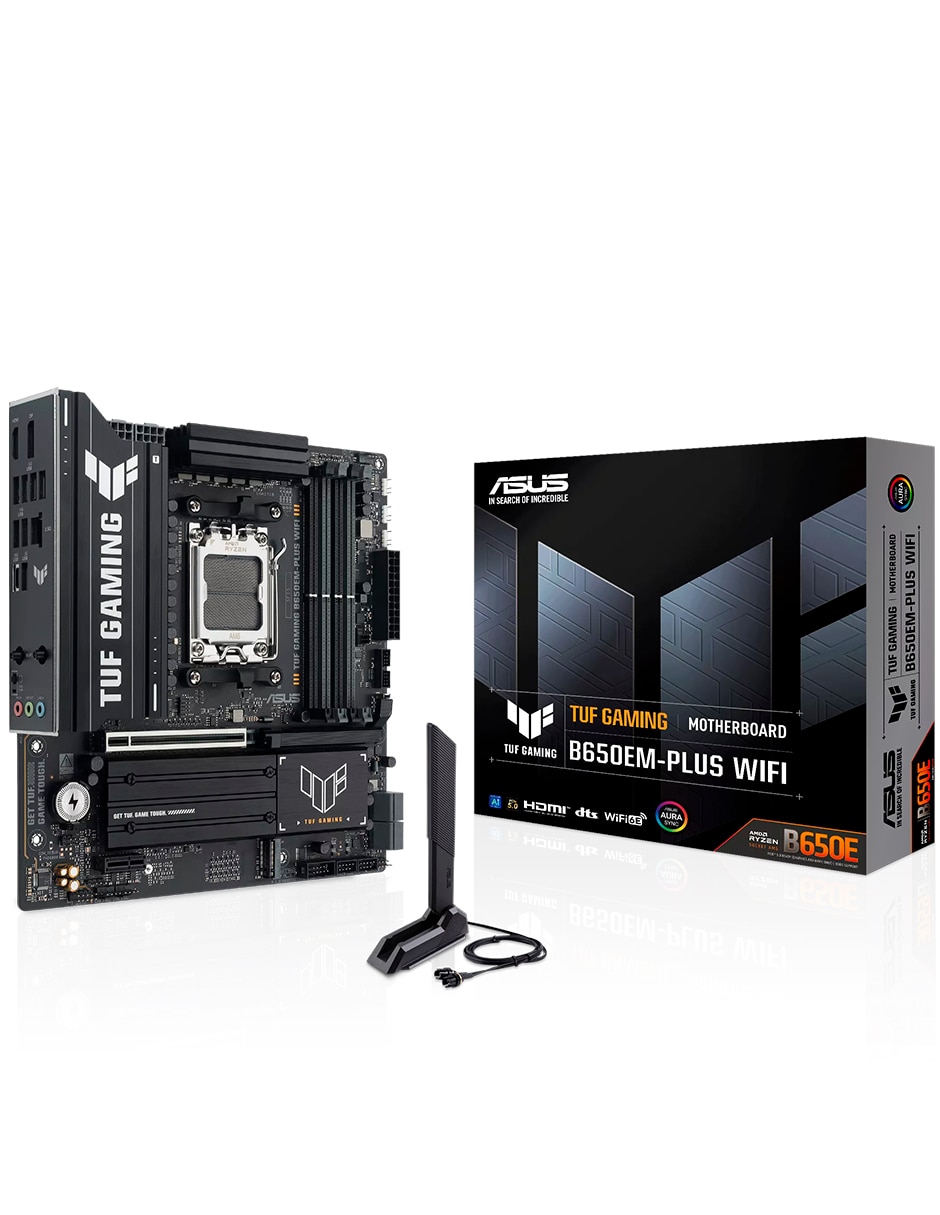 Tarjeta madre Tuf Gaming B650EM-Plus 9