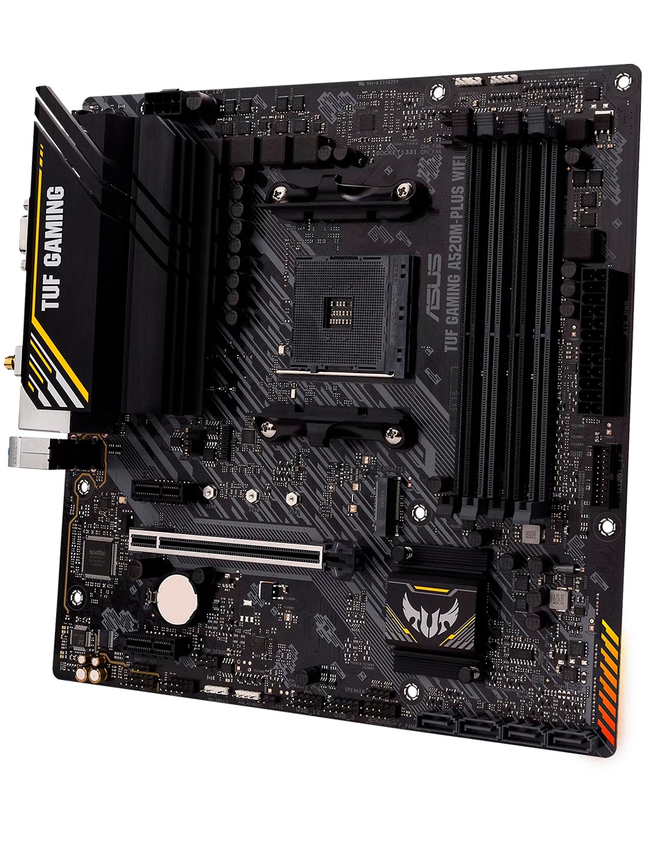 Tarjeta madre TUF GAMING A520M-PLUS con procesador 3