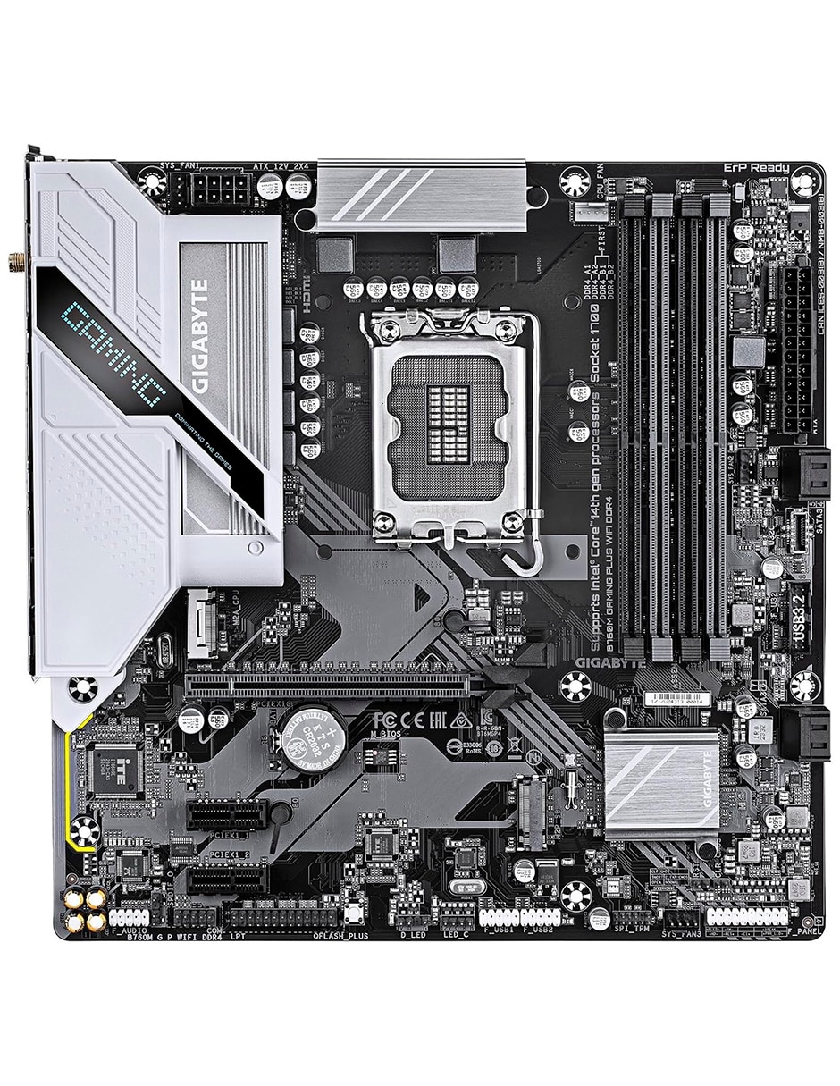 Tarjeta madre Gigabyte B760M Gaming PLUS WIFI