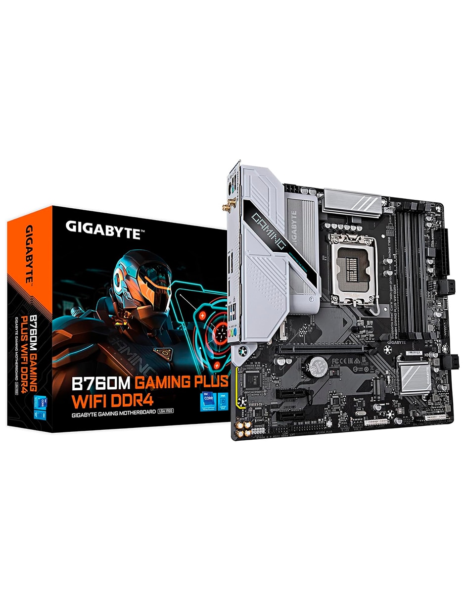 Tarjeta madre Gigabyte B760M Gaming PLUS WIFI