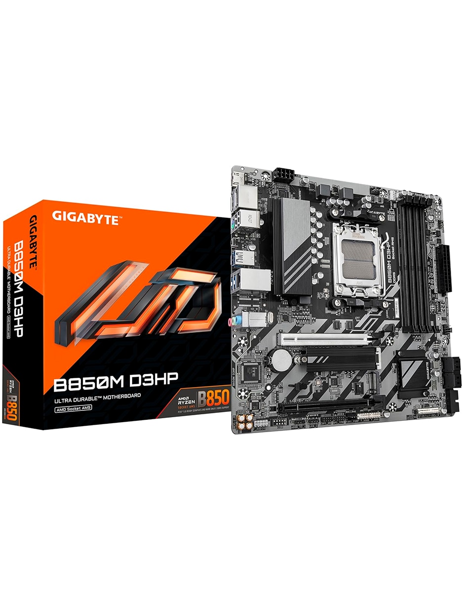 Tarjeta madre B850M D3HP con procesador 4