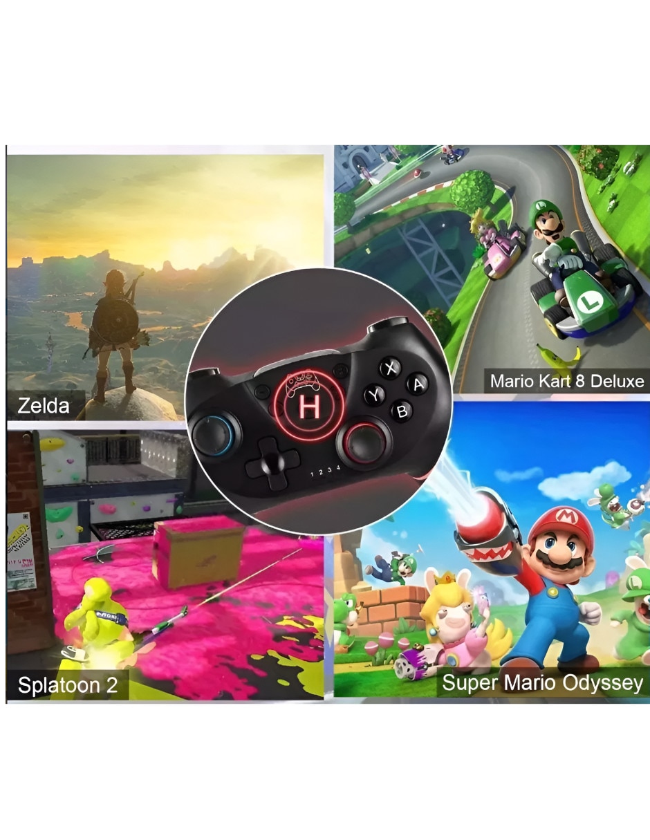 Control gamepad compatible con Nintendo Switch 4