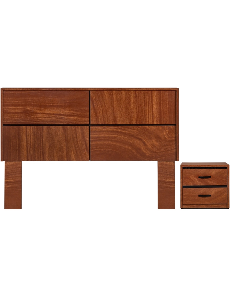 Set cabecera de madera