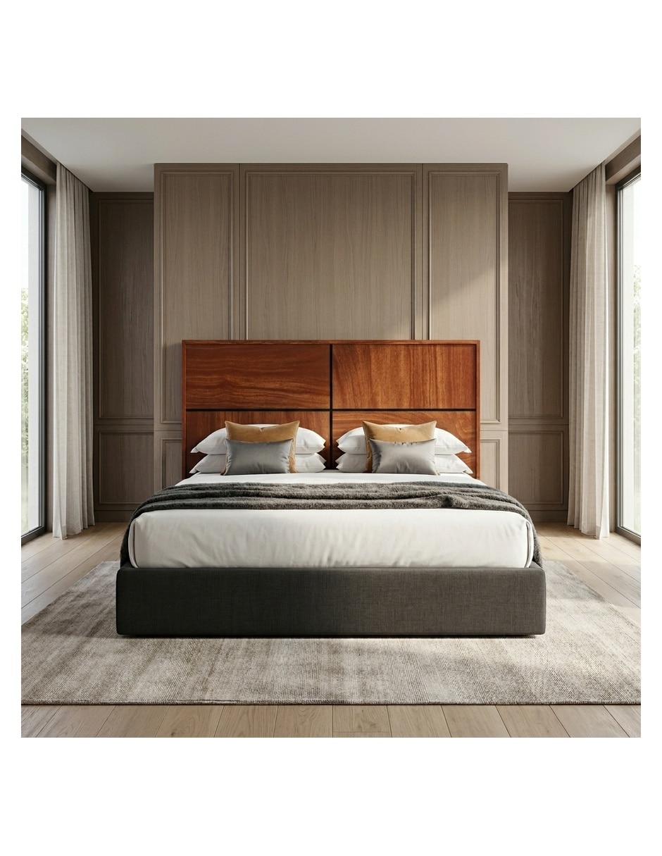 Cabecera Windsor de madera 2