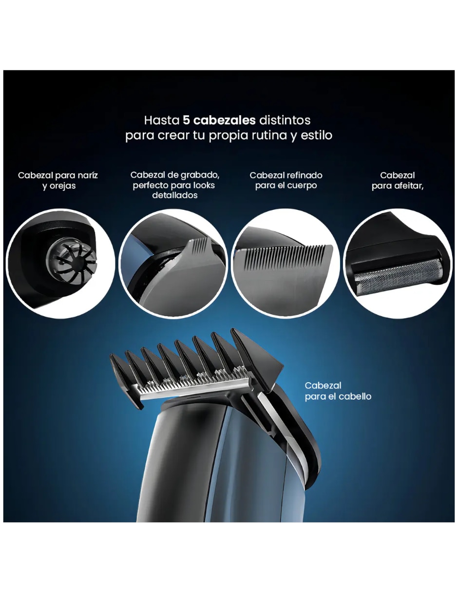 Recortadora para cabello barba y cuerpo 4