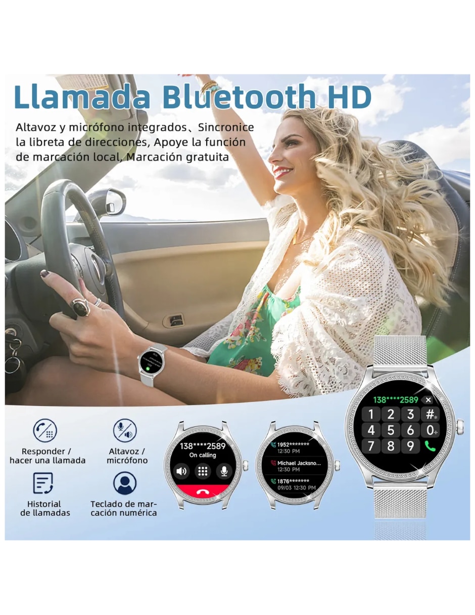 Smartwatch para mujer gps Integrado 3