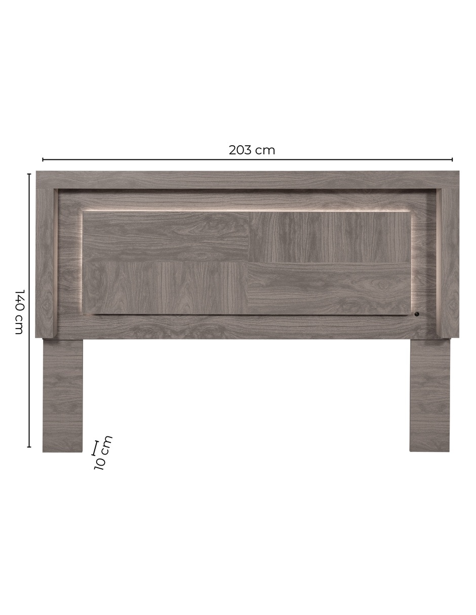 Cabecera Sochic de madera