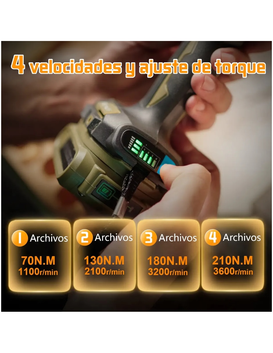 Atornillador y accesorios eléctrico Genérica 5 piezas