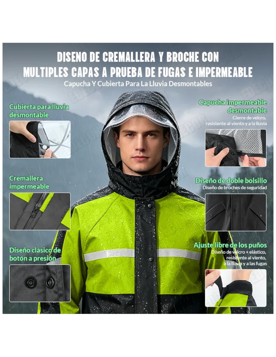 Impermeable para hombre 3