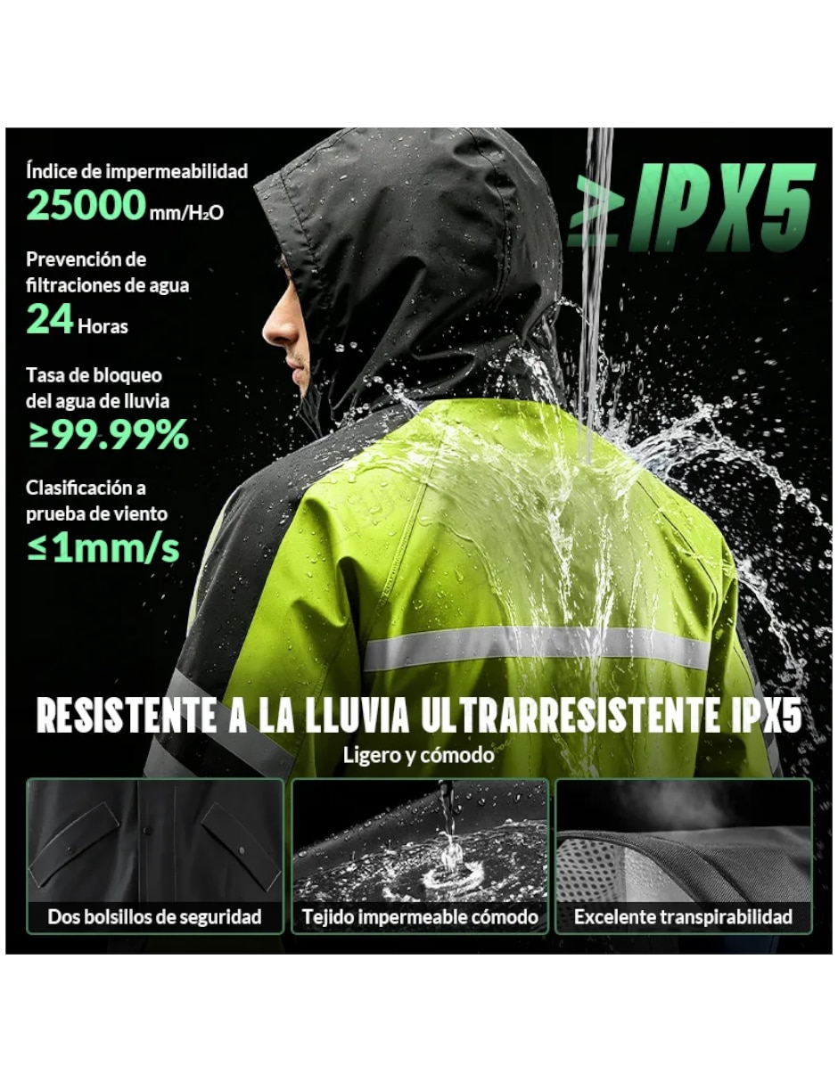 Impermeable para hombre 4
