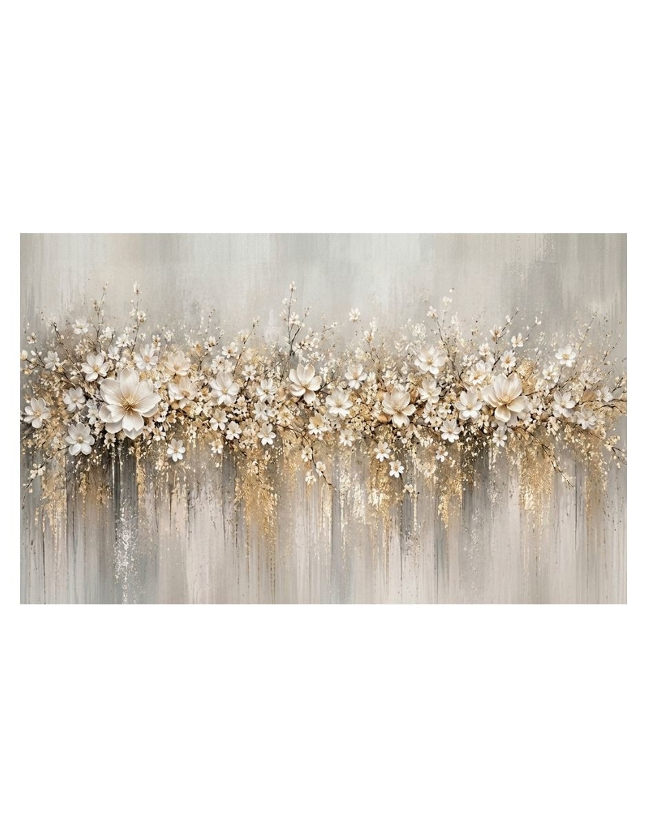 Cuadro decorativo Cascada Floral Cuadro decorativo Cascada Floral
