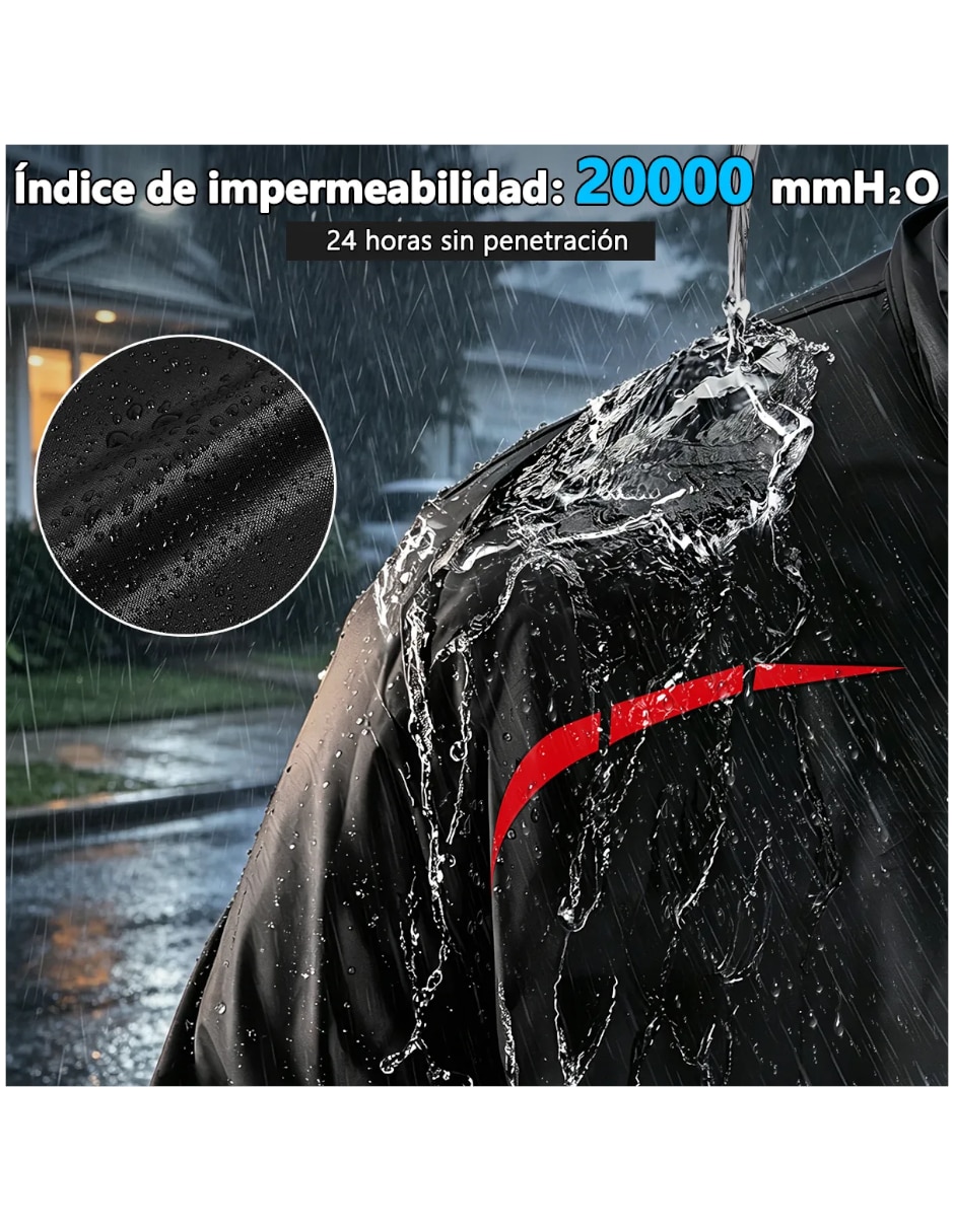 Impermeable estampado Liso para hombre 3