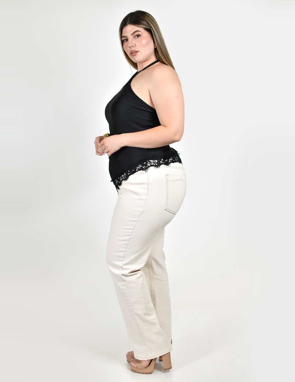 Blusa sin manga para mujer 2